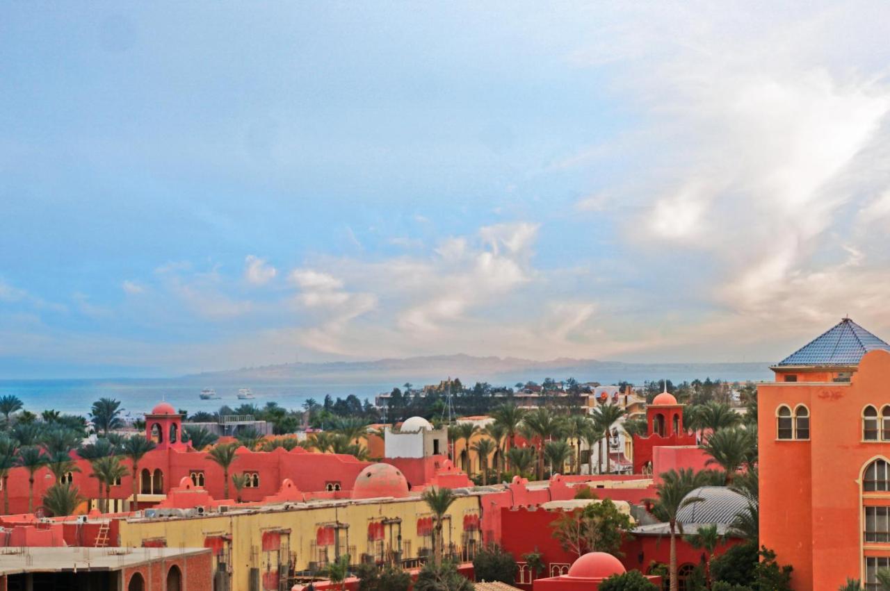 The Touristic Promenade Apartment Hurghada Exteriör bild