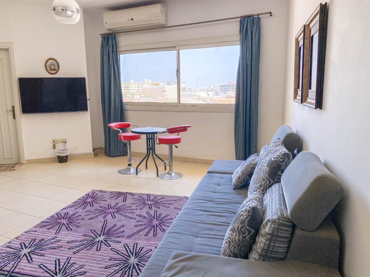 The Touristic Promenade Apartment Hurghada Exteriör bild