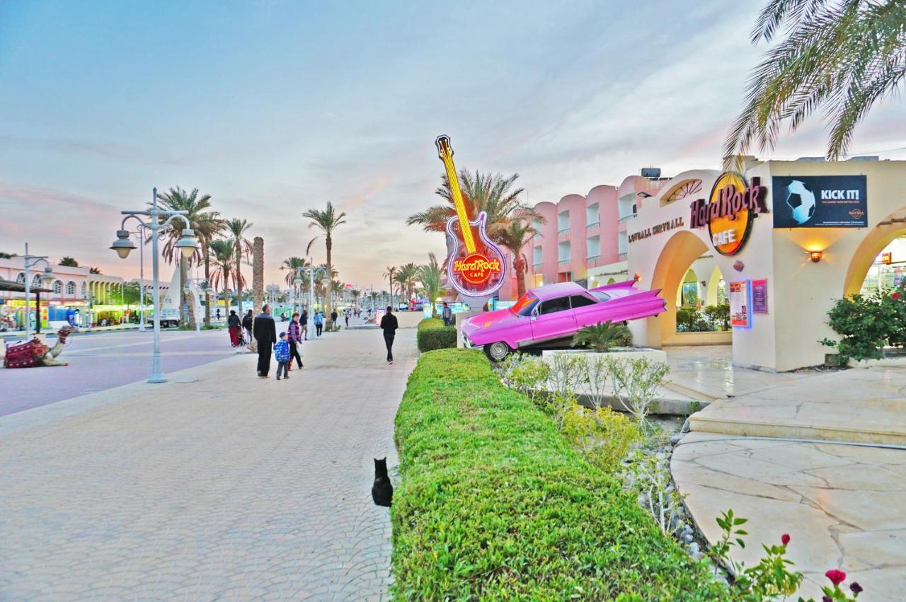 The Touristic Promenade Apartment Hurghada Exteriör bild