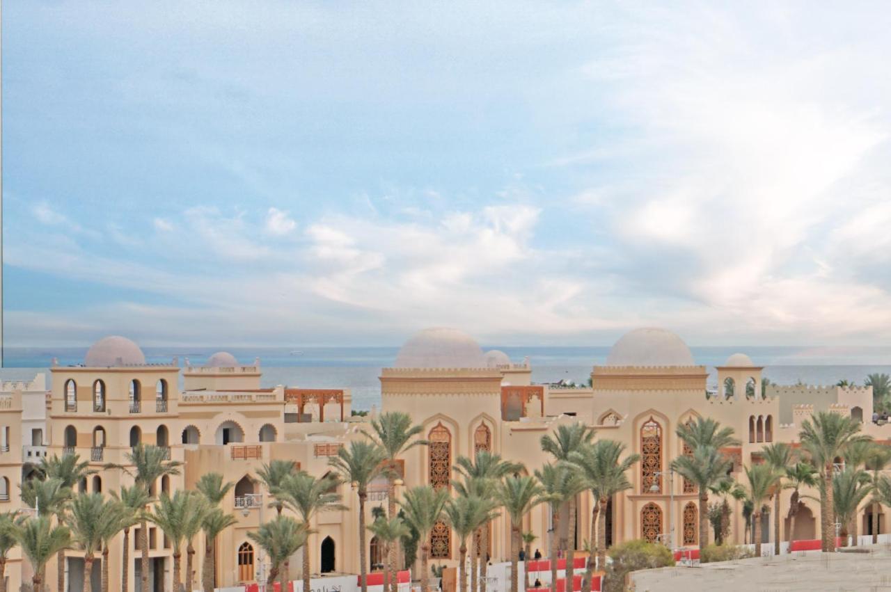 The Touristic Promenade Apartment Hurghada Exteriör bild
